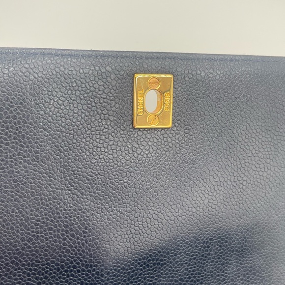 Chanel 1996 Classic Single Flap Square Medium Blue - Picture 11 of 16